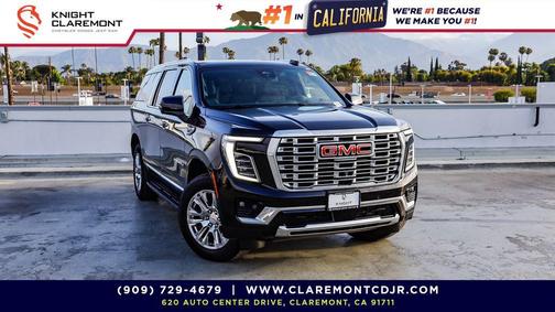 Onyx Black 2025 GMC Yukon XL Denali