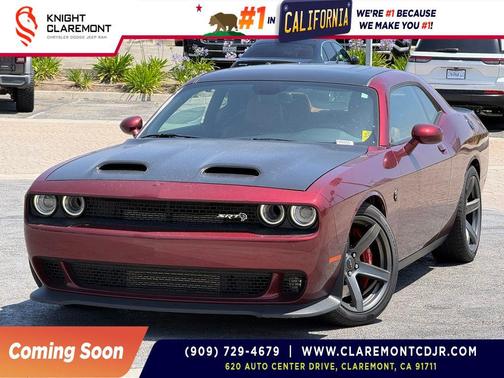 Octane Red Pearlcoat 2019 Dodge Challenger SRT Hellcat