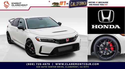 Championship White 2024 Honda Civic Type R