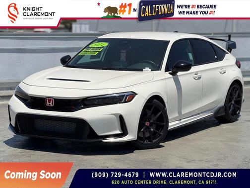 Championship White 2024 Honda Civic Type R