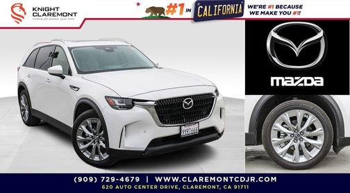 Rhodium White Premium 2026 Mazda CX-90 3.3 Turbo Preferred