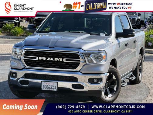 Billet Silver Metallic Clearcoat 2023 RAM 1500 Big Horn/Lone Star