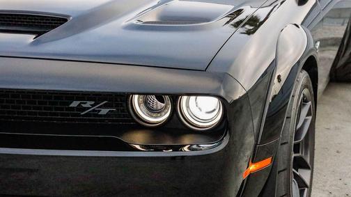 Pitch Black Clearcoat 2021 Dodge Challenger R/T Scat Pack Widebody