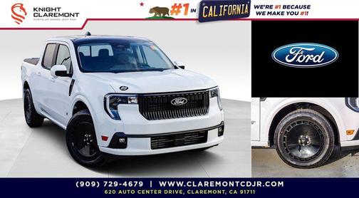 OXFORD WHITE 2025 Ford Maverick Lobo