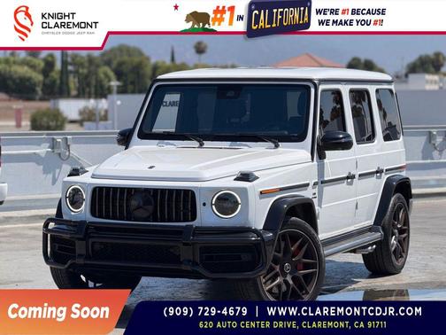 MANUFAKTUR Moonlight White Metallic 2024 Mercedes-Benz AMG G 63 4MATIC