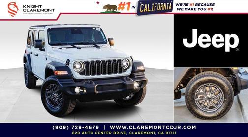 Bright White Clearcoat 2026 Jeep Wrangler Sport S