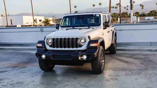 Bright White Clearcoat 2026 Jeep Wrangler Sport S
