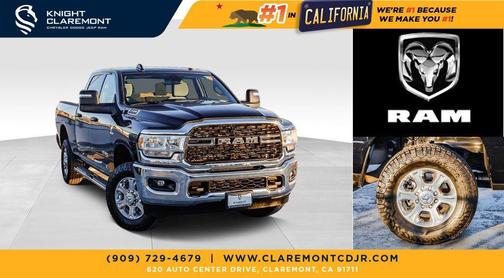2024 RAM 2500 Big Horn Crew Cab 4x4 6'4' Box