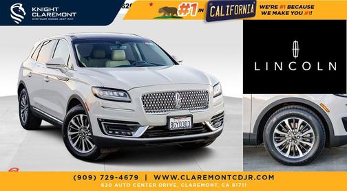 2019 Lincoln Nautilus Select