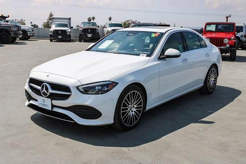 Polar White 2025 Mercedes-Benz C-Class C 300 4MATIC