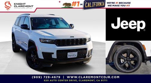 Bright White Clearcoat 2023 Jeep Grand Cherokee L Altitude