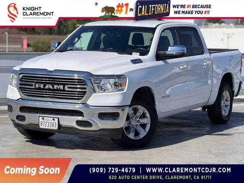 Bright White Clearcoat 2024 RAM 1500 Laramie