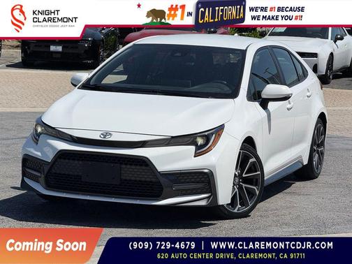 Super White 2020 Toyota Corolla SE