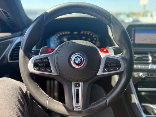 Brands Hatch Grey Metallic 2020 BMW M8 Gran Coupe Competition