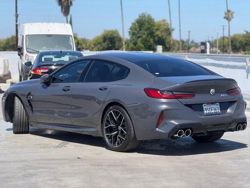 Brands Hatch Grey Metallic 2020 BMW M8 Gran Coupe Competition
