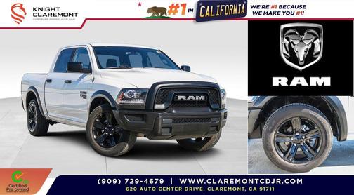 2024 RAM 1500 Classic Warlock Crew Cab 4x2 5'7' Box