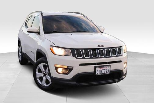 White Clearcoat 2020 Jeep Compass Latitude