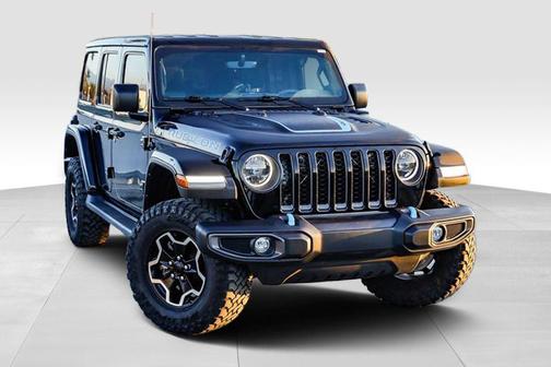 Black Clearcoat 2023 Jeep Wrangler 4xe Rubicon