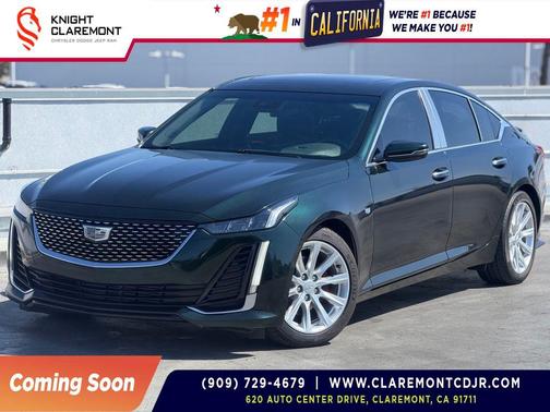 Crystal White Tricoat 2023 Cadillac CT5 Luxury