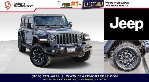 Sting-Gray Clearcoat 2023 Jeep Wrangler 4xe Rubicon