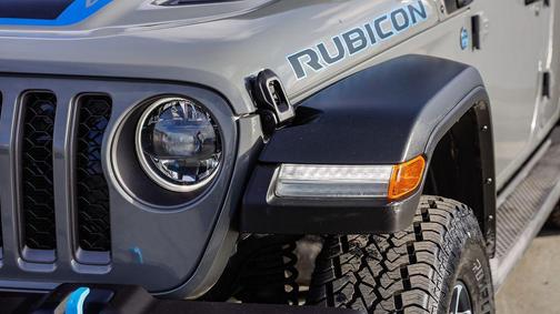 Sting-Gray Clearcoat 2023 Jeep Wrangler 4xe Rubicon