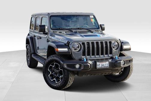 Sting-Gray Clearcoat 2023 Jeep Wrangler 4xe Rubicon