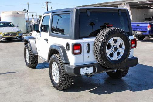 Bright White Clearcoat 2020 Jeep Wrangler Sport S