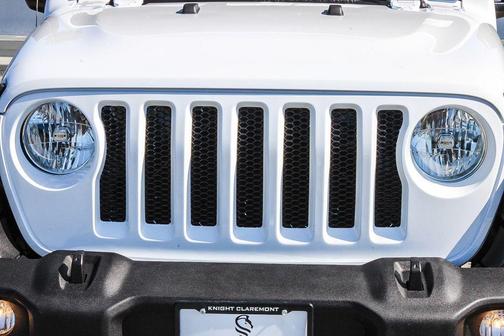 Bright White Clearcoat 2020 Jeep Wrangler Sport S