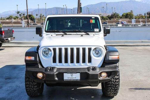 Bright White Clearcoat 2020 Jeep Wrangler Sport S