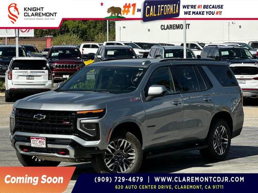 Sterling Gray Metallic 2025 Chevrolet Tahoe 4WD Z71