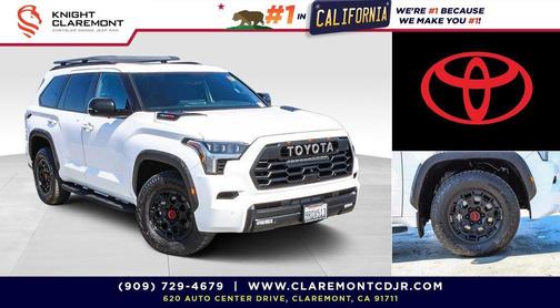 Ice Cap 2025 Toyota Sequoia TRD Pro