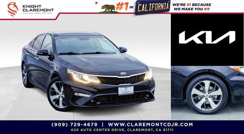 Ebony Black 2019 Kia Optima S