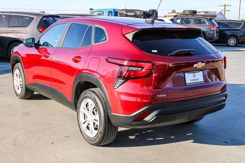 Crimson Metallic 2024 Chevrolet Trax LS