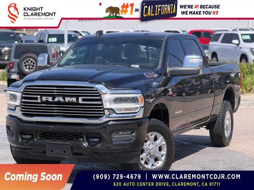 Diamond Black Crystal Pearlcoat 2024 RAM 2500 Laramie Crew Cab 4x4 6'4' Box