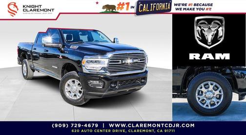 Diamond Black Crystal Pearlcoat 2024 RAM 2500 Laramie Crew Cab 4x4 6'4' Box