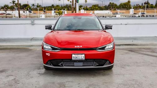 Runway Red 2022 Kia EV6 Wind