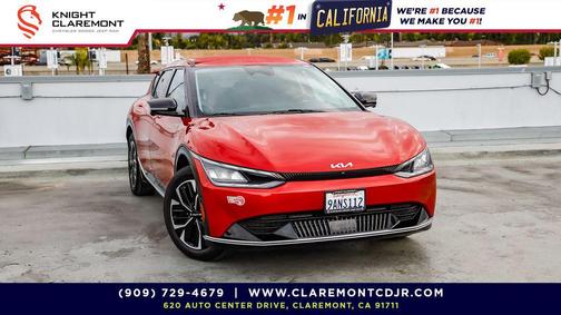 Runway Red 2022 Kia EV6 Wind