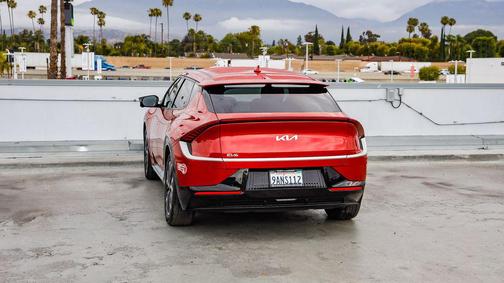 Runway Red 2022 Kia EV6 Wind