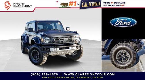 Shadow Black 2024 Ford Bronco Raptor