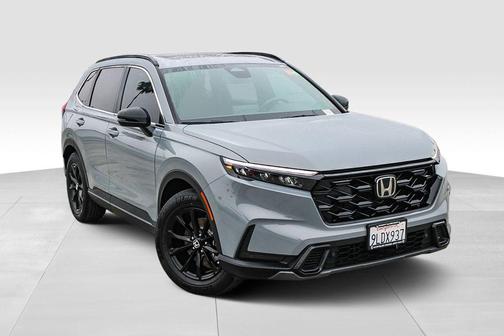Gray 2024 Honda CR-V Hybrid Sport FWD