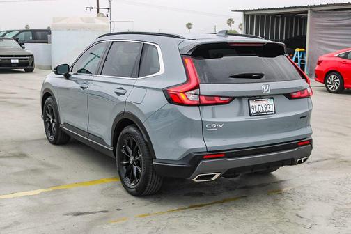 Gray 2024 Honda CR-V Hybrid Sport FWD
