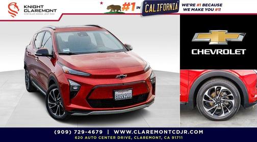 Cherry Red Tintcoat 2022 Chevrolet Bolt EUV FWD Premier