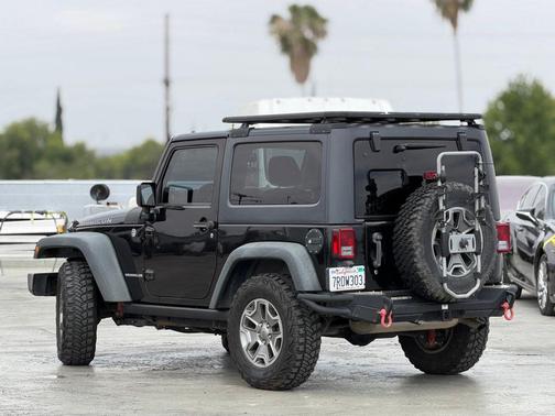 Black Clearcoat 2015 Jeep Wrangler Rubicon