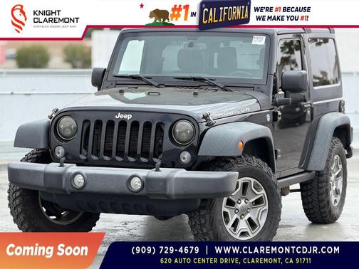 Black Clearcoat 2015 Jeep Wrangler Rubicon