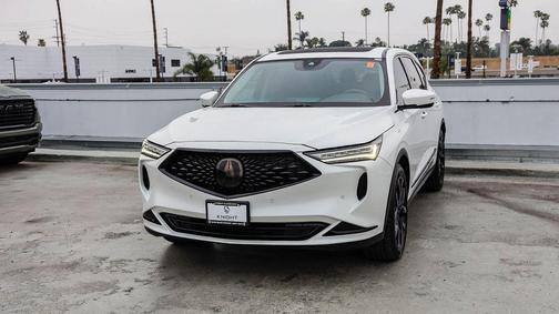 Platinum White Pearl 2022 Acura MDX Technology Package