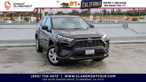 Midnight Black Metallic 2025 Toyota RAV4 LE