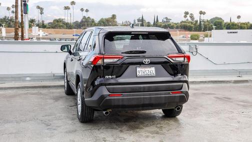 Midnight Black Metallic 2025 Toyota RAV4 LE