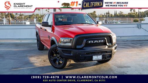 Flame Red Clearcoat 2024 RAM 1500 Classic Warlock Crew Cab 4x2 5'7' Box