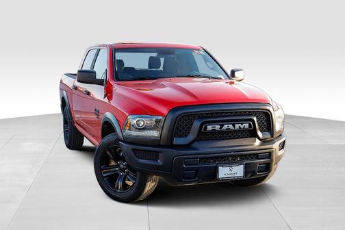 Flame Red Clearcoat 2024 RAM 1500 Classic Warlock Crew Cab 4x2 5'7' Box