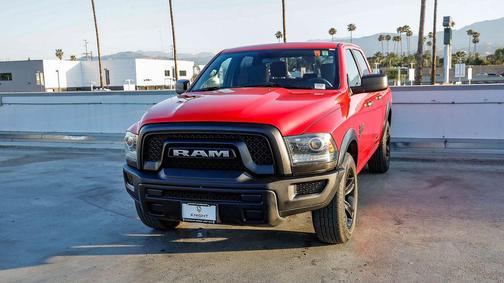 Flame Red Clearcoat 2024 RAM 1500 Classic Warlock Crew Cab 4x2 5'7' Box